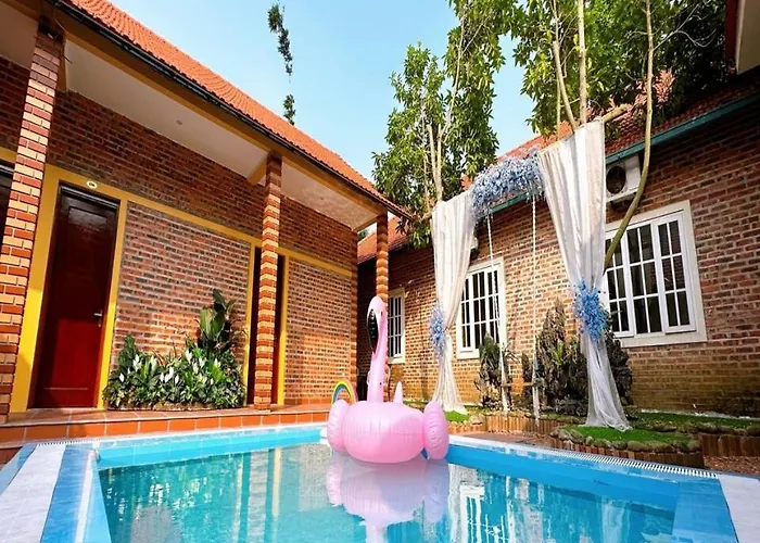 Căn hộ Chuỗi 8 Ngủ Bể Bơi Riêng - Gần Biển Tại Tuần Châu